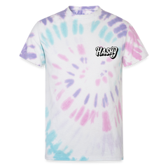 Unisex Tie Dye T-Shirt - Pastel Spiral