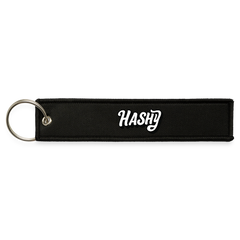 Jet Tag Keychain - black
