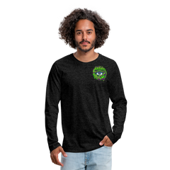 Men's Premium Long Sleeve T-Shirt - charcoal grey