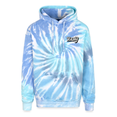 Adult Tie Dye Hoodie - blue lagoon