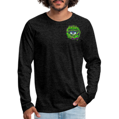 Men's Premium Long Sleeve T-Shirt - charcoal grey