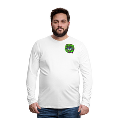 Men's Premium Long Sleeve T-Shirt - white