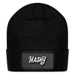 Patch Beanie - black