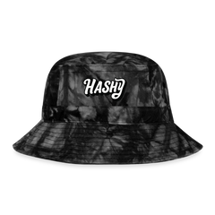 Tie Dye Bucket Hat - Black Tie Dye