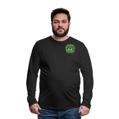 Men's Premium Long Sleeve T-Shirt - black