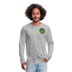 Men's Premium Long Sleeve T-Shirt - heather gray