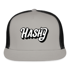 Trucker Hat - gray/black
