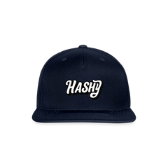 Snapback Baseball Cap - navy