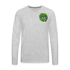 Men's Premium Long Sleeve T-Shirt - heather gray