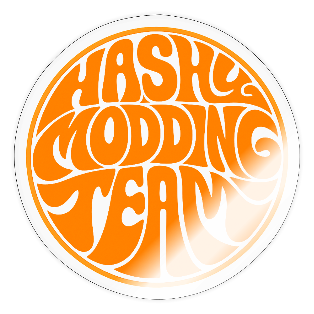 Sticker - transparent glossy