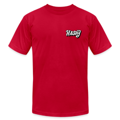 Unisex Jersey T-Shirt by Bella + Canvas - red