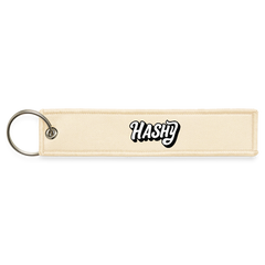 Jet Tag Keychain - creme
