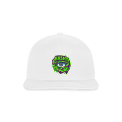 Snapback Baseball Cap - white