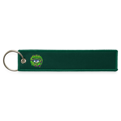 Jet Tag Keychain - hunter green