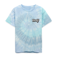 Kid's Tie Dye T-Shirt - blue lagoon