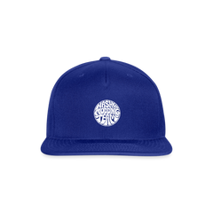 Snapback Baseball Cap - royal blue