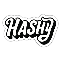 Sticker - white matte