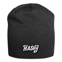 Jersey Beanie - charcoal grey