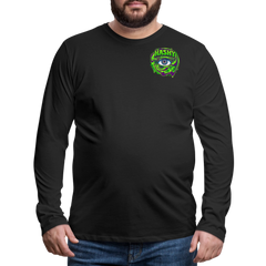 Men's Premium Long Sleeve T-Shirt - black