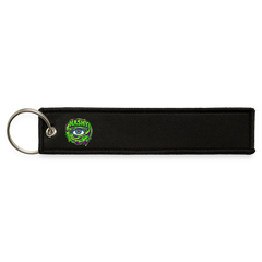 Jet Tag Keychain - black