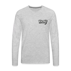 Men's Premium Long Sleeve T-Shirt - heather gray