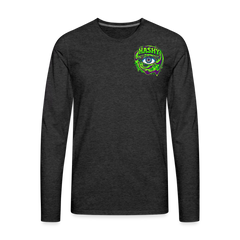 Men's Premium Long Sleeve T-Shirt - charcoal grey