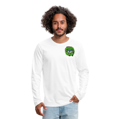 Men's Premium Long Sleeve T-Shirt - white