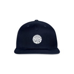 Snapback Baseball Cap - navy