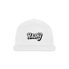 Snapback Baseball Cap - white
