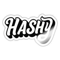 Sticker - white glossy