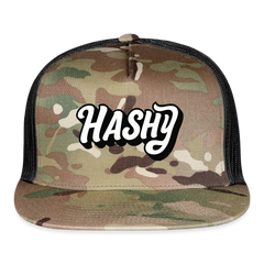 Trucker Hat - MultiCam\black