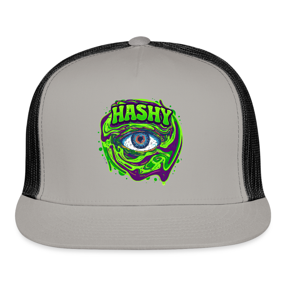Trucker Hat - gray/black