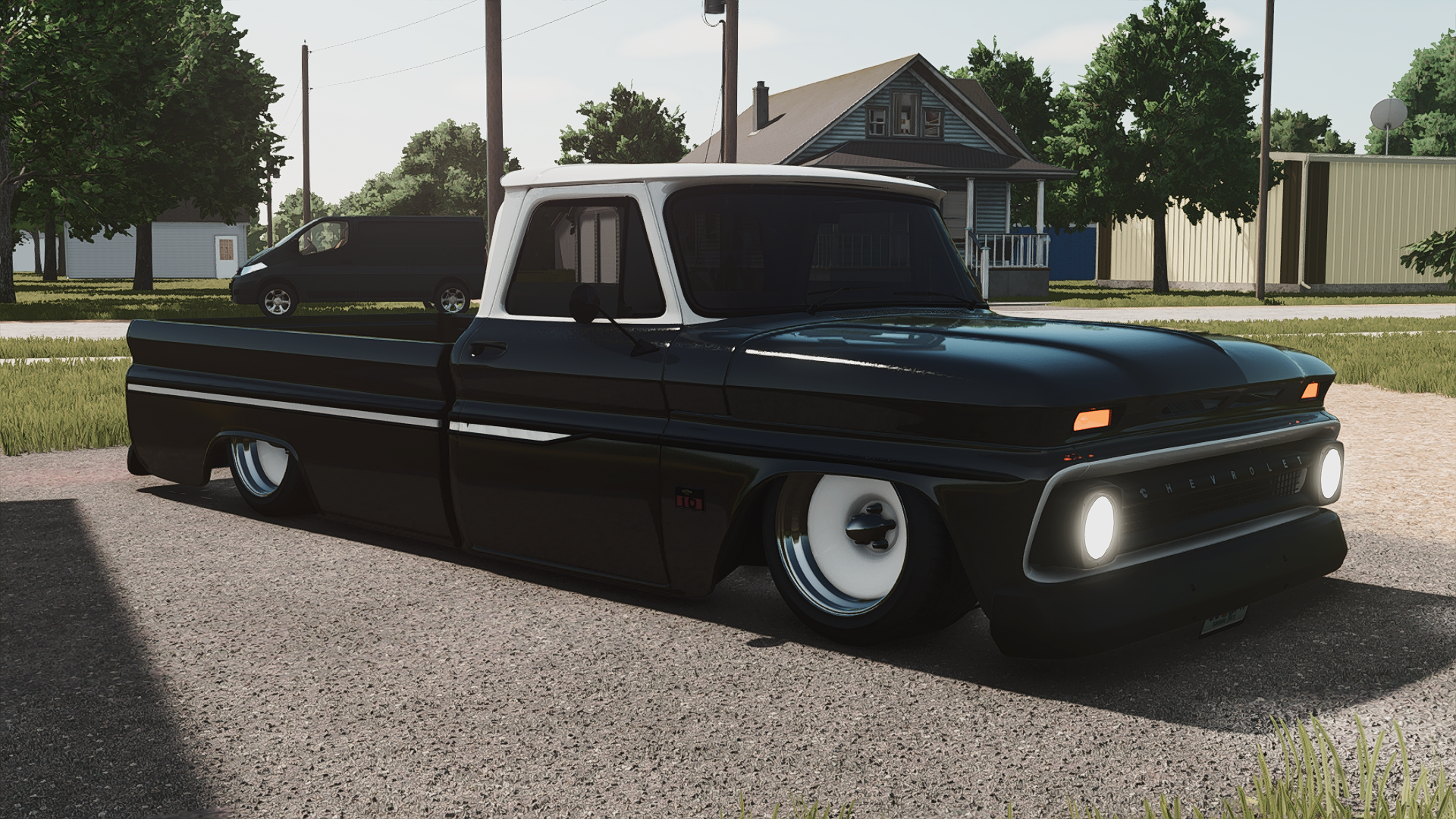 1966 Chevy C10 Bagged