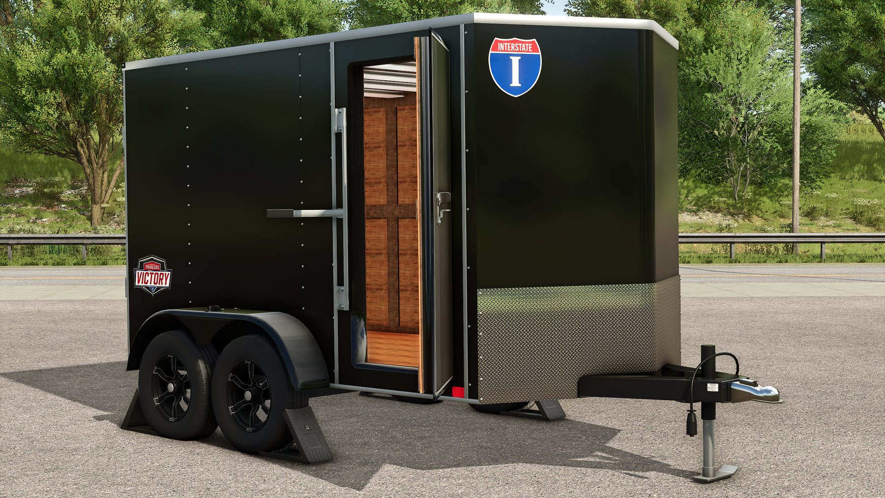 2026 Interstate Victory V-Nose Cargo Trailer 6x12