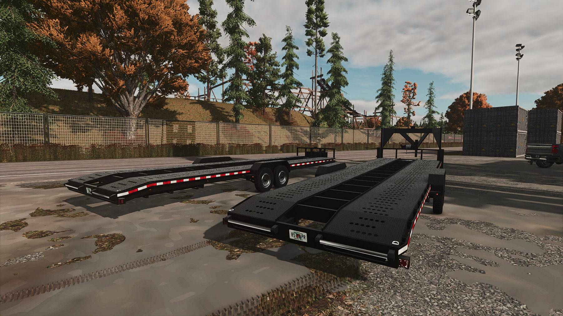 2025 Texas Pride 2 Car Hauler