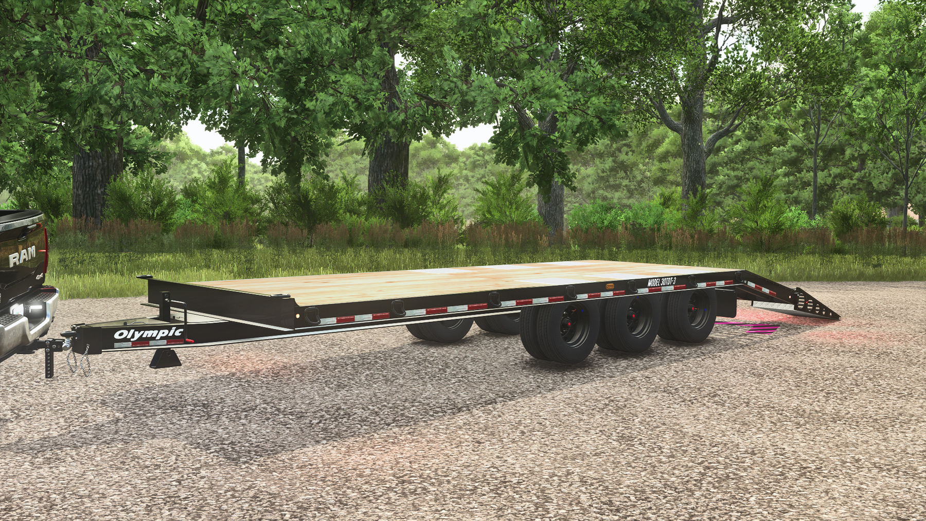 2025 Olympic Deckover Trailer