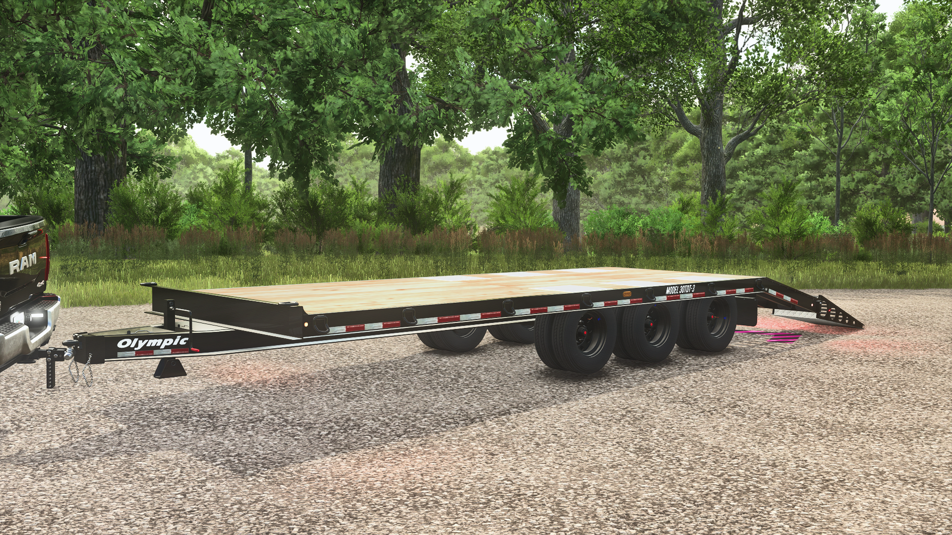 2025 Olympic Deckover Trailer