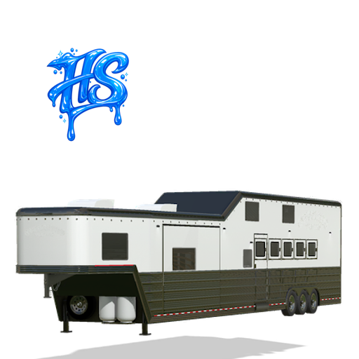 Bloomers 5-horse gooseneck trailer